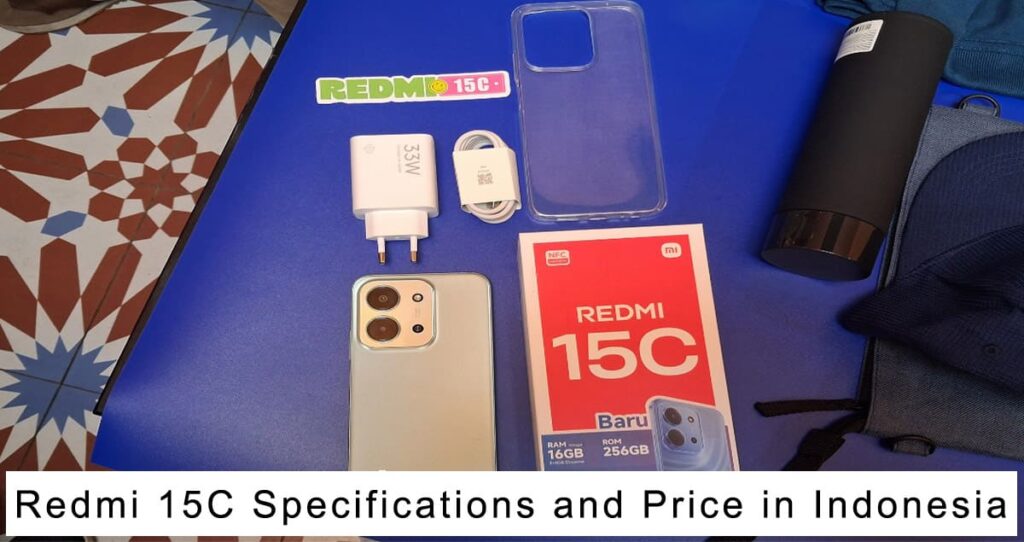 Redmi 15C Specifications and Price in Indonesia